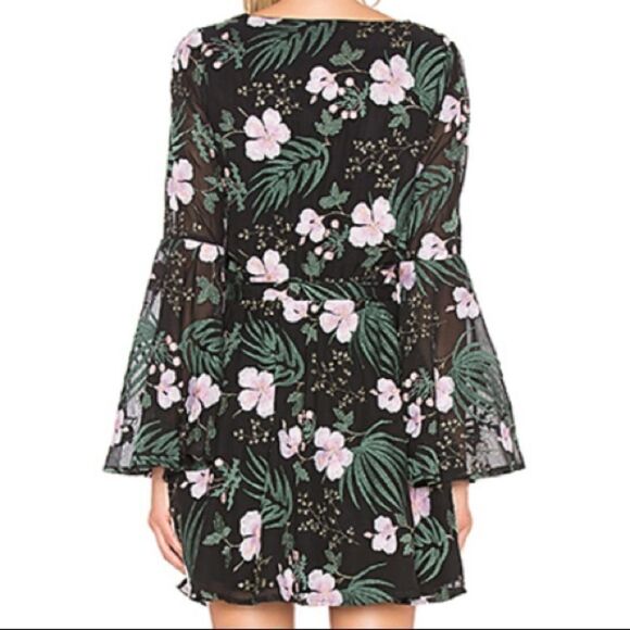 NWT Lovers + Friends Lila Embroidered Mini Dress - Picture 5 of 7